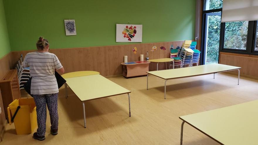 Imagen de archivo del interior de la Escuela Infantil A Choupana, en Cangas.// S.Á.