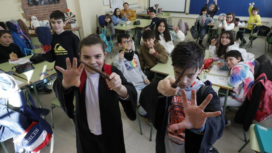 De aula en aula: Las varitas llenan de magia el colegio Xove