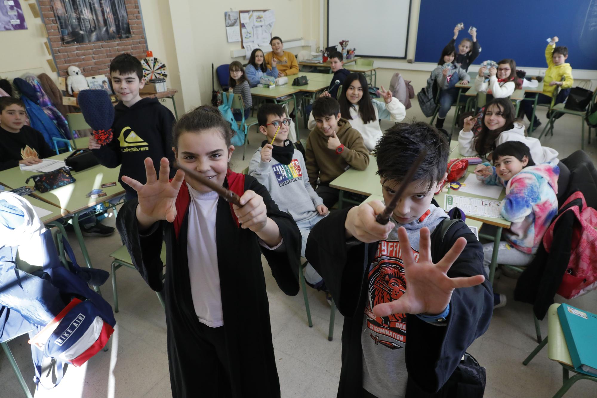 De aula en aula: Las varitas llenan de magia el colegio Xove