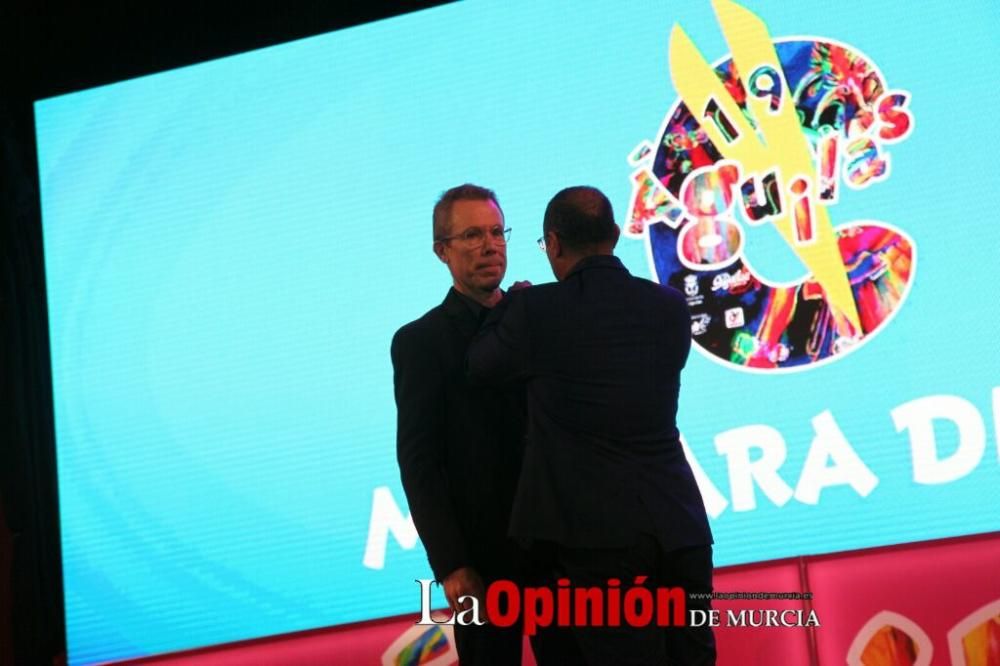 Gala de cambio de poderes en el Carnaval de Águilas 2019