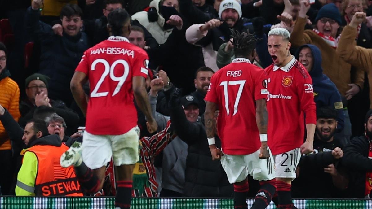 Anthony marcó el gol de la victoria en Old Trafford