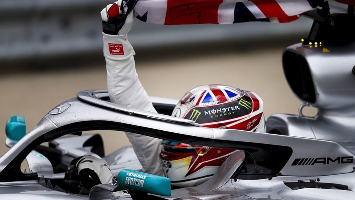 Hamilton, protagonista en Silverstone