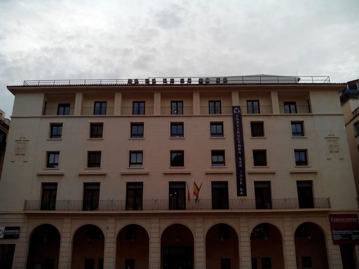 Imagen de archivo de la Audiencia de Alicante