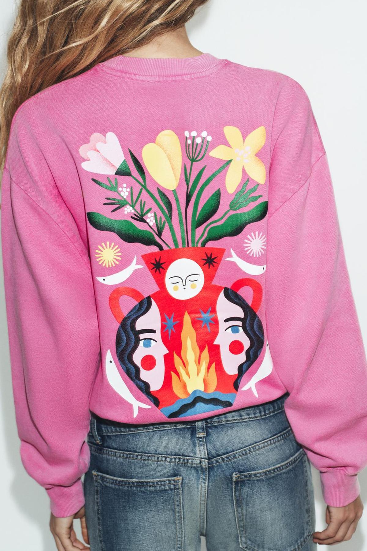 Sudadera con el diseño de Shuan.