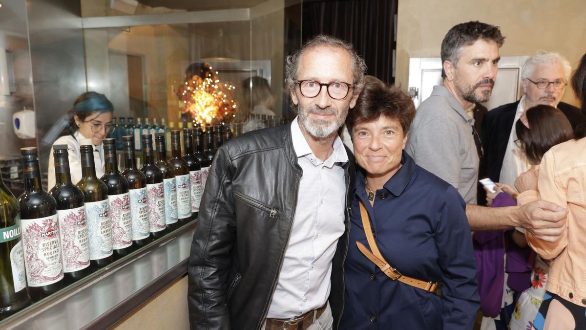  Marc Ingla y Claudia Vives-Fierro en la fiesta del suplemento ’abril’ del Periódico en el Speakeasy