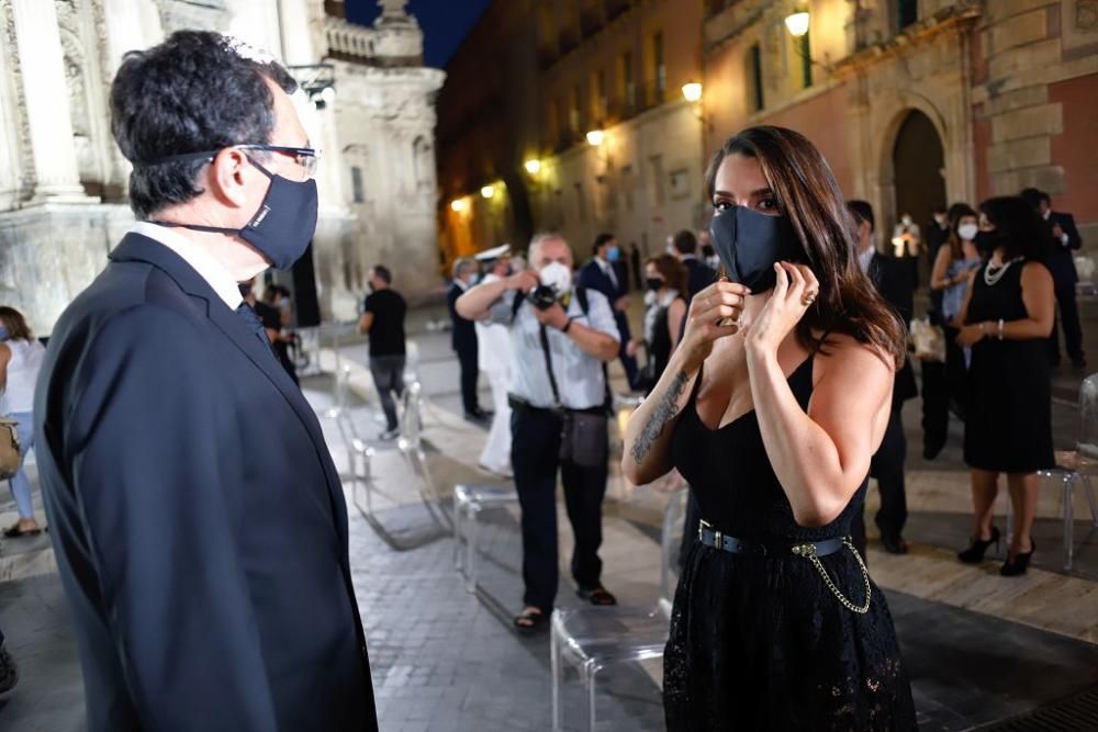 Acto en homenaje a las víctimas del coronavirus en la Región