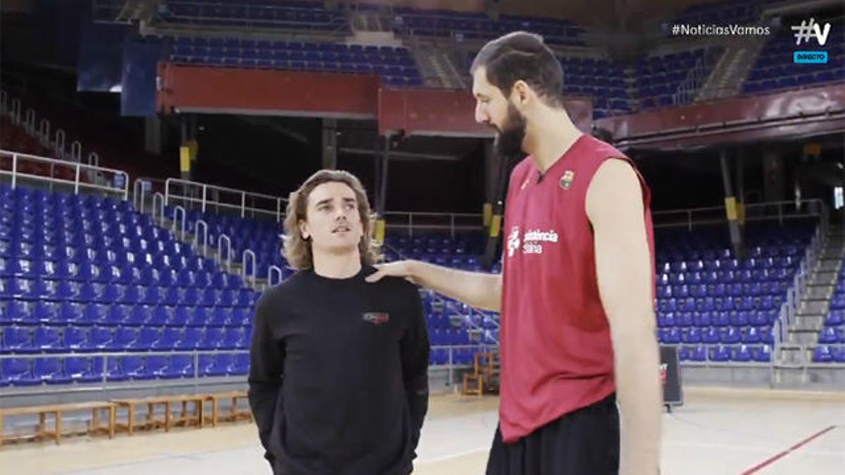 Cazan a Griezmann y Mirotic hablando de Setién