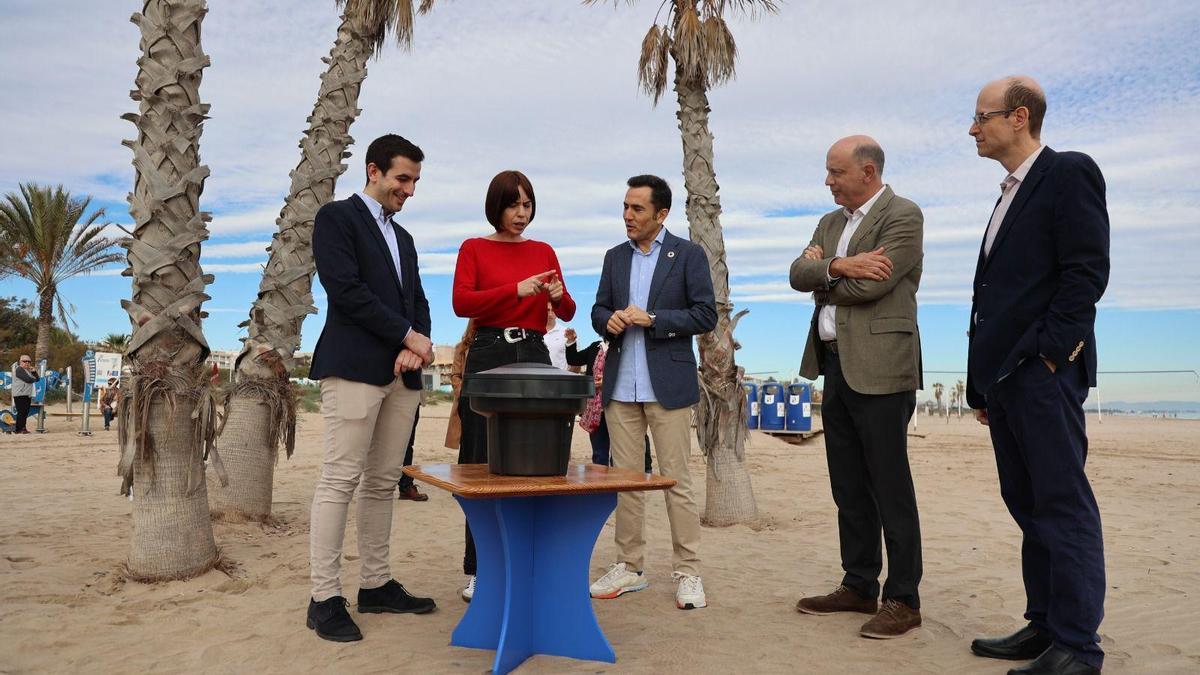 Presentación de la Boya con Diana Morant