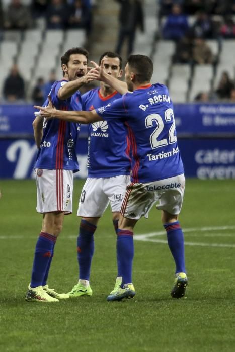 Partido en el Carlos Tartiere entre el Oviedo y el Almería