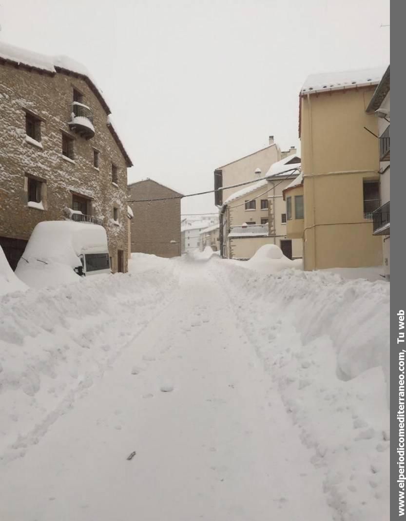 Espectaculares imágenes de las nevadas