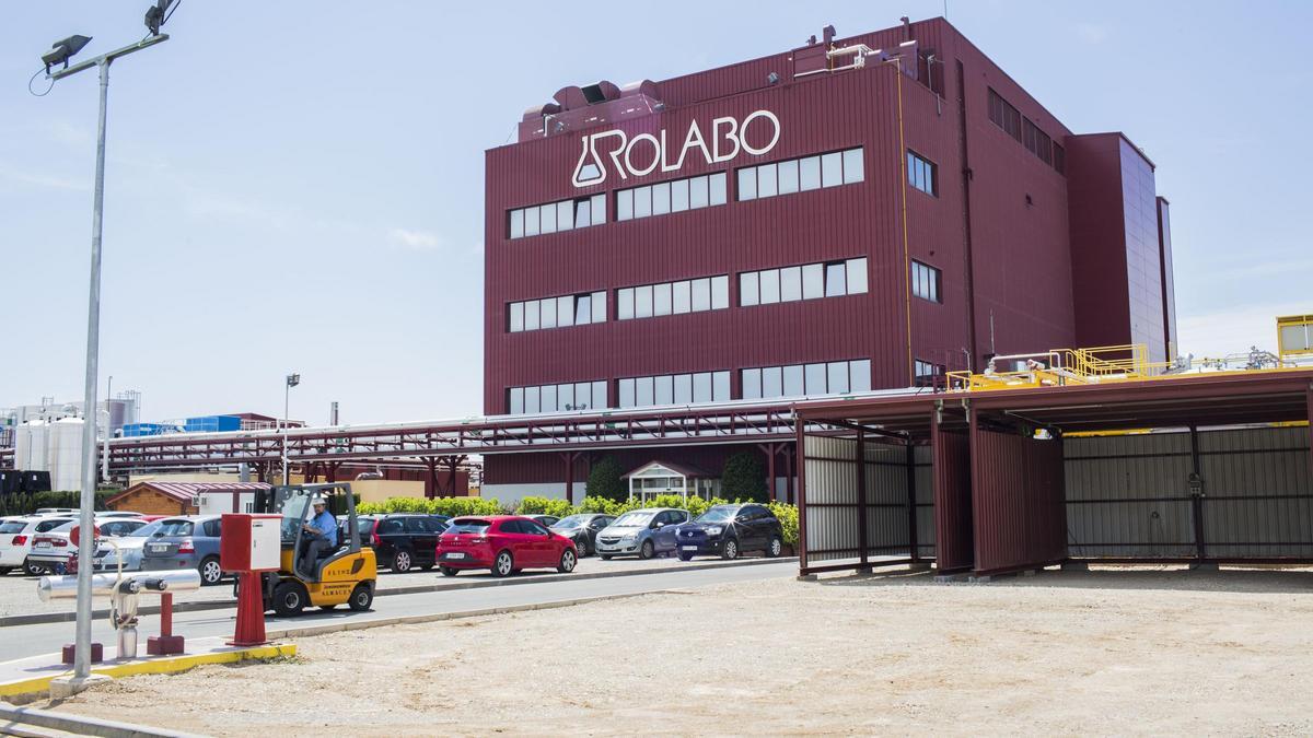 La fábrica de la empresa farmacéutica Rolabo en el polígono Malpica.