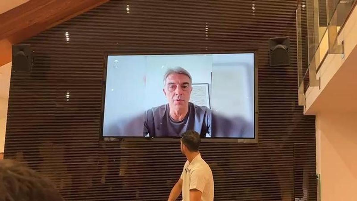 El mensaje del Piojo a Guido en su presentación como jugador del Valencia CF