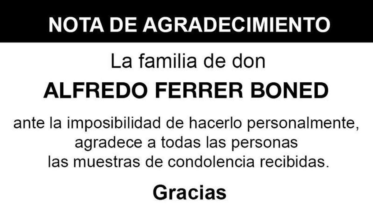 Nota Alfredo Ferrer Boned