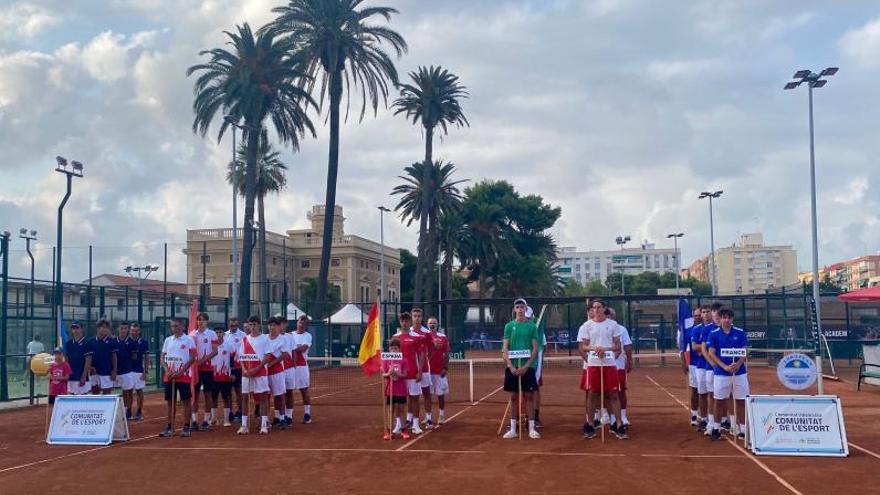 Inauguración de la Copa Davis Júnior en València. | SD