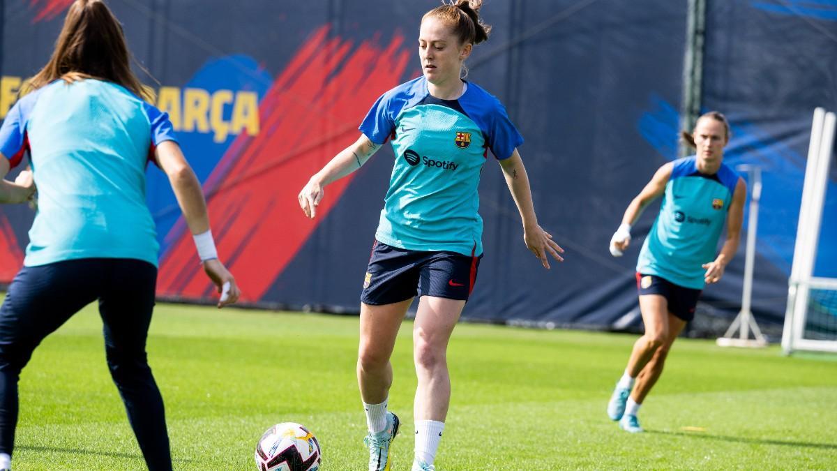 El Barça mantuvo los entrenamientos