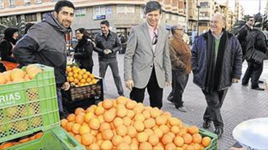 El ‘Mercat de la Taronja’ vende 100.000 Kg de cítricos