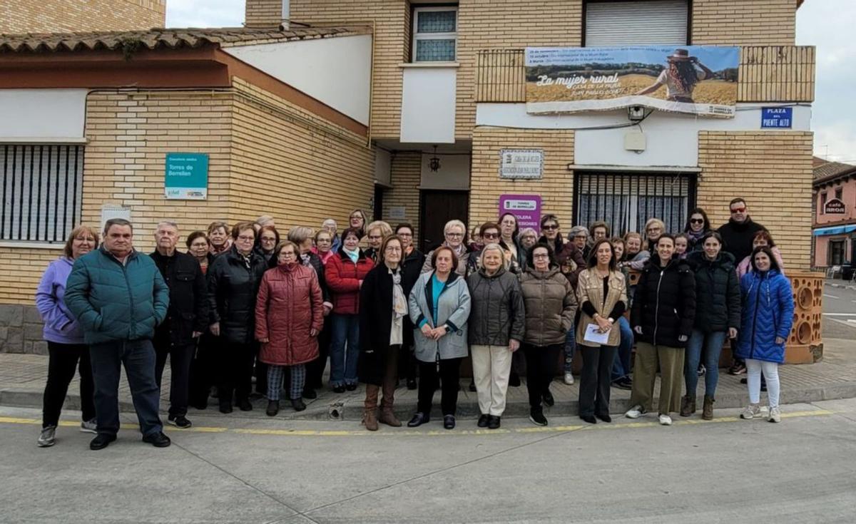 En Torres de Berrellén también se leyó el manifiesto. | S.E.