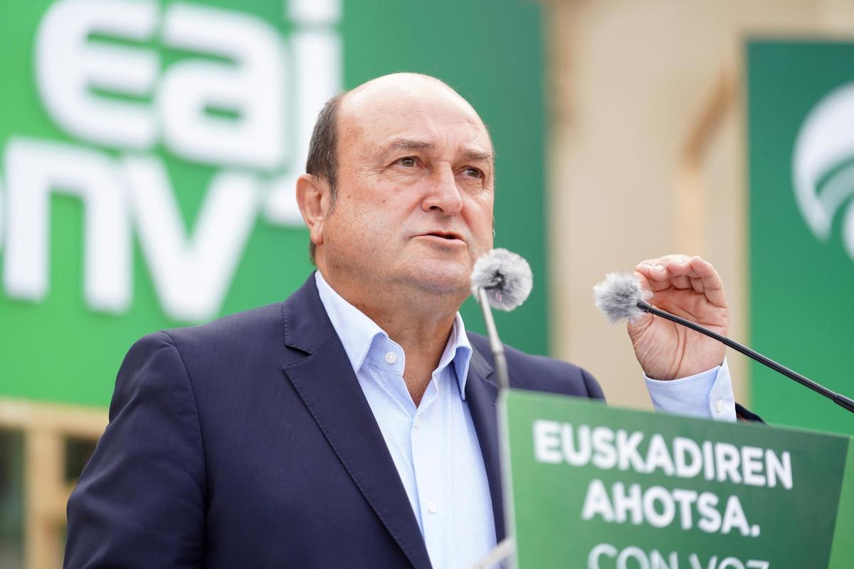 El presidente del EBB, Andoni Ortuzar.