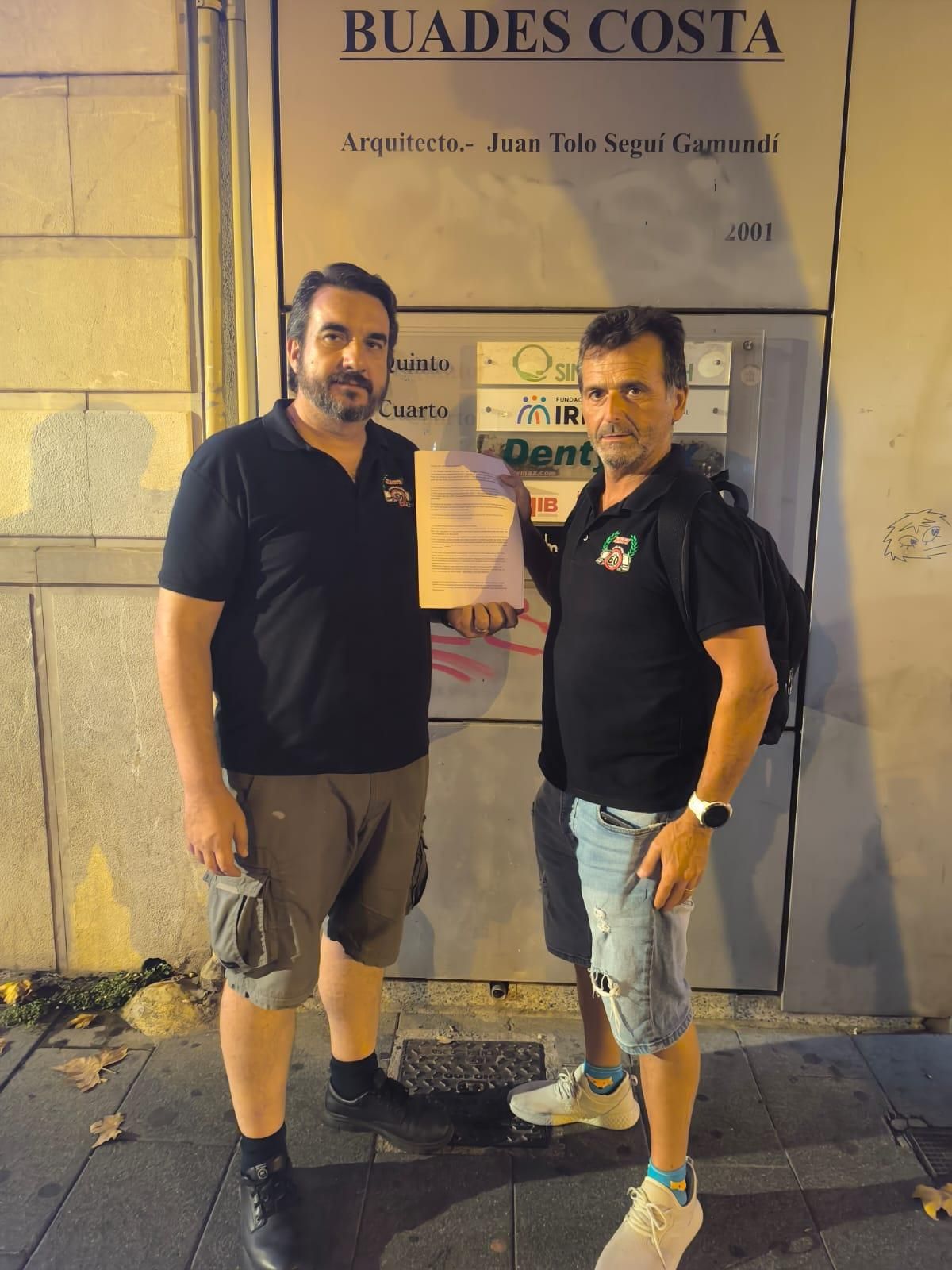 Juan Rodríguez Deyá y Andrés Rodríguez Cepas, responsables del SATI