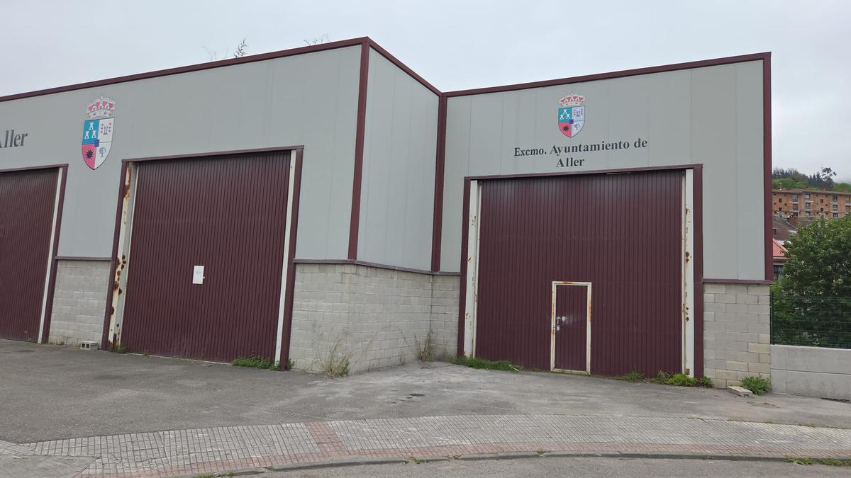 La nave municipal que albrgará el parque fotovoltaico.