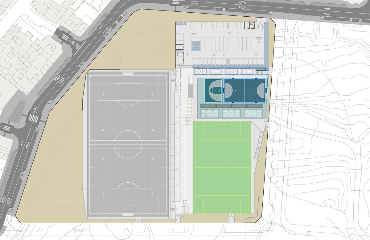 Proyecto de los anexos al campo de La Suerte.