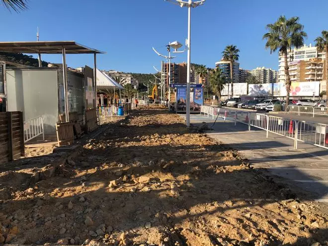 Finestrat arranca las obras de remodelación de la última fase del paseo de la Cala