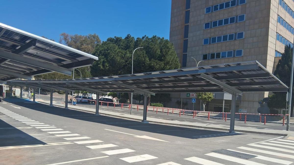 El Hospital Materno Infantil de Málaga recupera 58 plazas de aparcamiento para vehículos y 40 para motocicletas