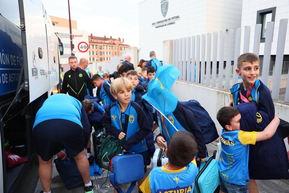 La selección sub-10 de Asturias se proclamó campeona de España de fútbol sala en Sanxenxo tras firmar un torneo impecable, culminado con una goleada ante Madrid y una remontada épica frente a Cataluña en semifinales
