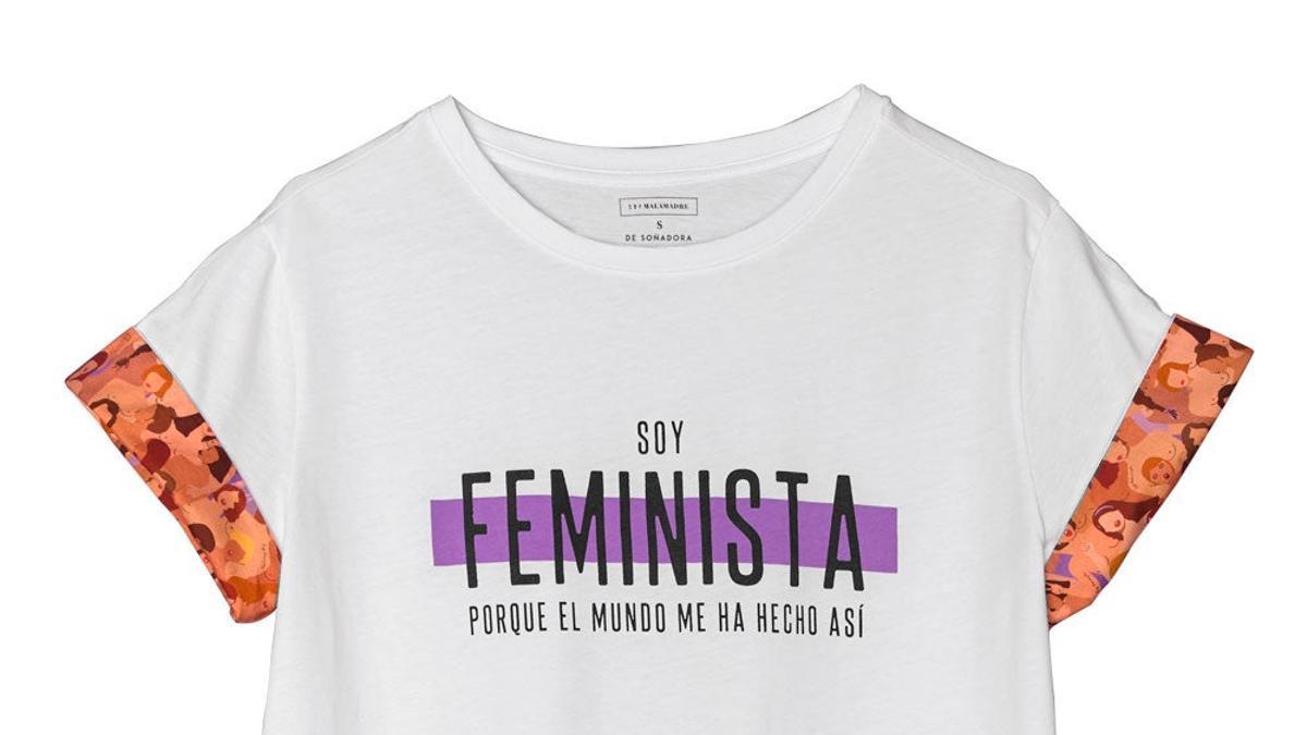 Camiseta Soy feminista del Club Malasmadres