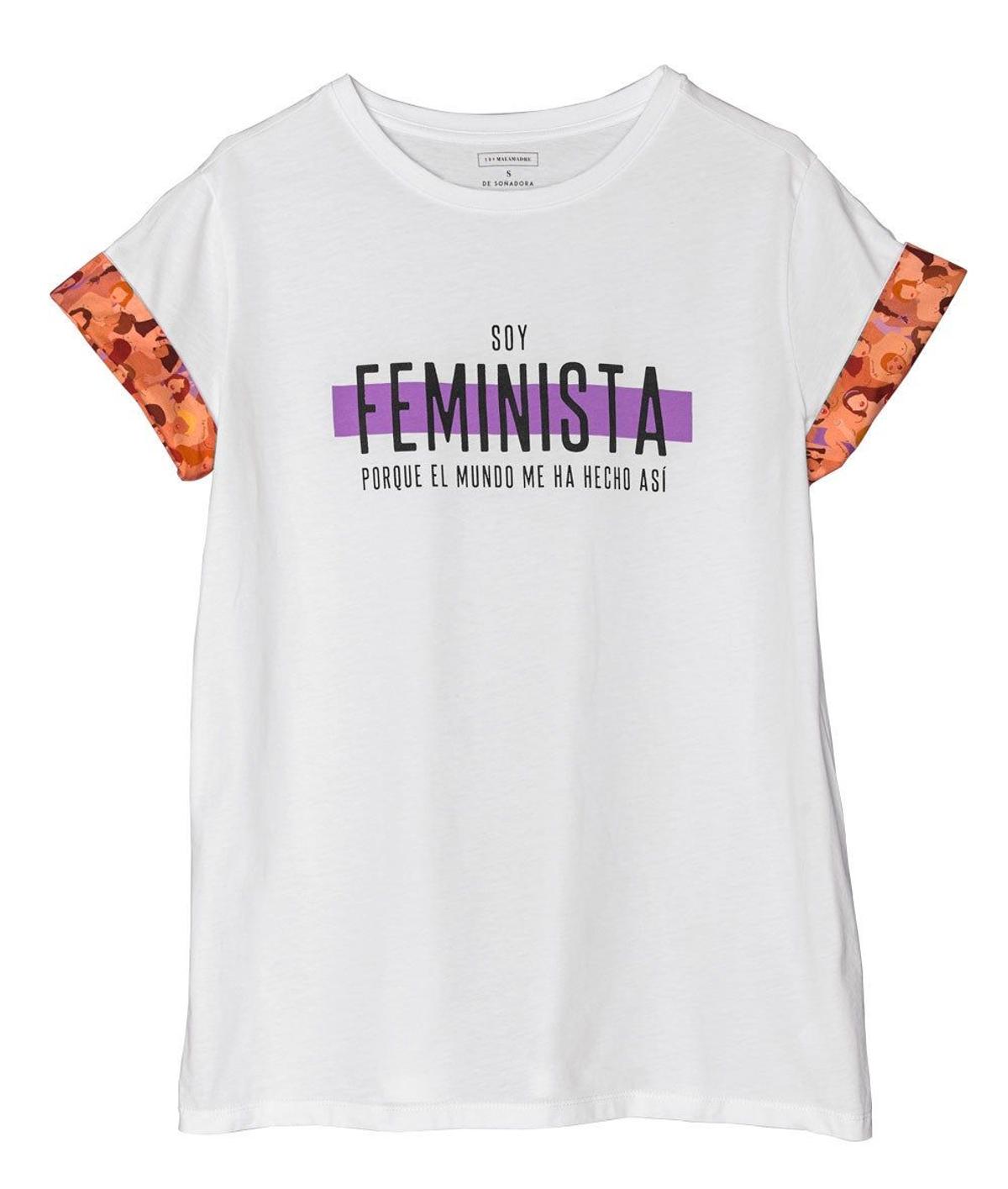 Camiseta Soy feminista del Club Malasmadres