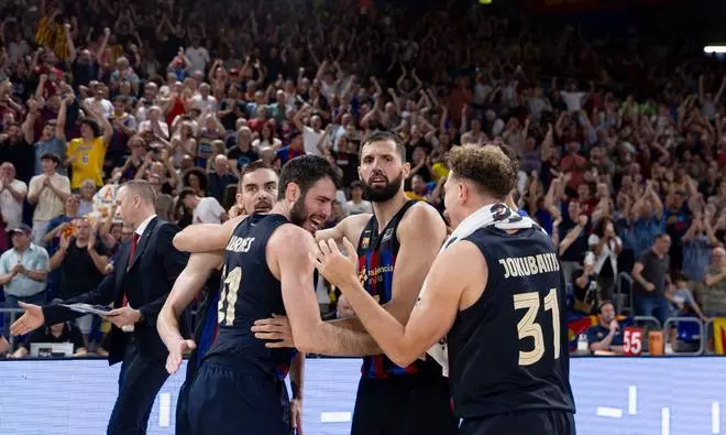 ¿Será el último partido de Mirotic? Las imágenes más emotivas del jugador tras el segundo partido de la final
