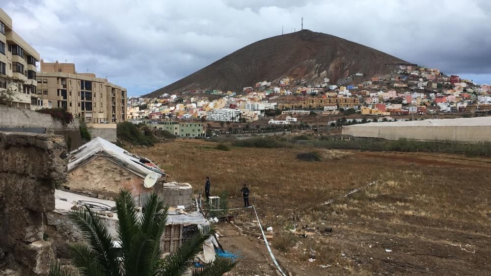 Zona donde ocurrió el crimen en Guía