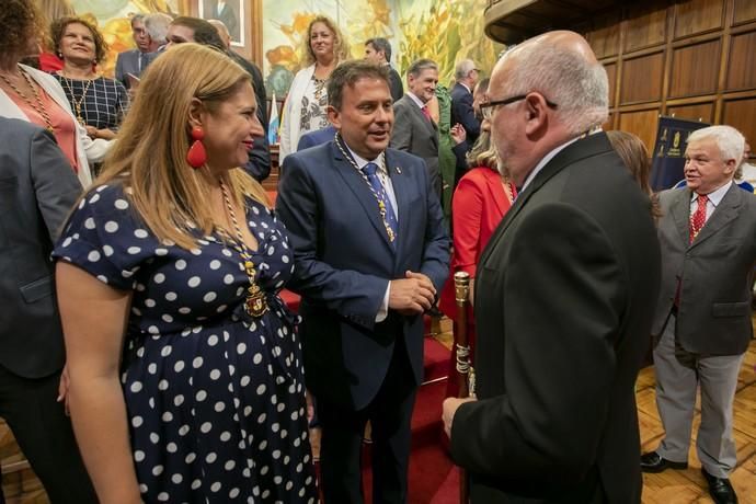 22.06.19. Las Palmas de Gran Canaria. El Cabildo de Gran Canaria celebra el pleno de constitución de la nueva corporación, con Antonio Morales como presidente, al haber sido el candidato más votado. Foto Quique Curbelo  | 22/06/2019 | Fotógrafo: Quique Curbelo