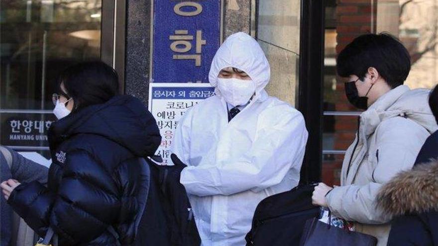 Corea del Sur confirma 161 nuevos casos de coronavirus y suma 763 enfermos
