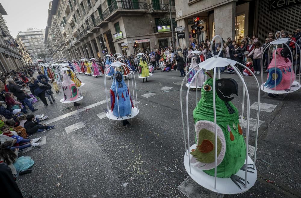 El centro de Palma vibra con una Rua reivindicativa