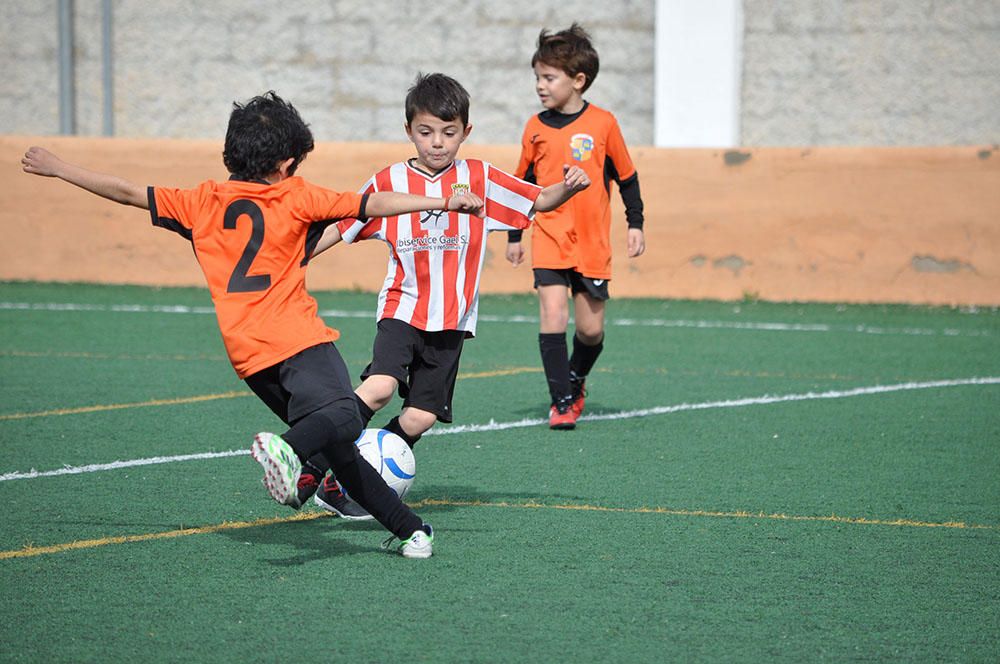 Fútbol base del fin de semana