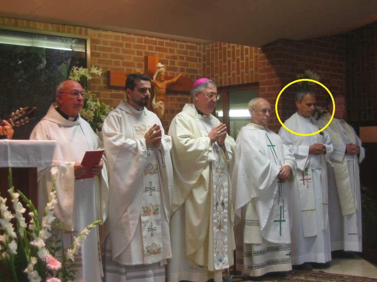 Imagen del nuevo papa en la ciudad de Castelló.