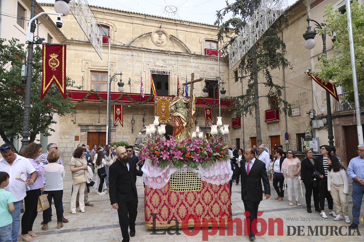 Fiestas de Caravaca: Procesión de regreso a la Basílica