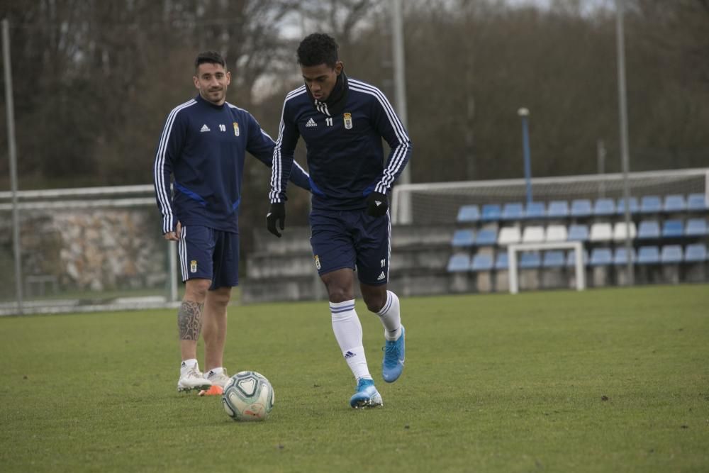 Entrenamiento del Real Oviedo