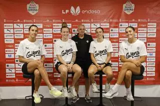Les imatges de la presentació dels nous fitxatges de l'Spar Girona