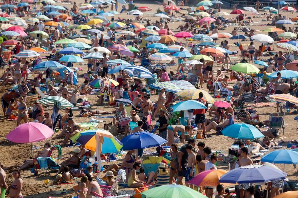 Ola de calor en Asturias