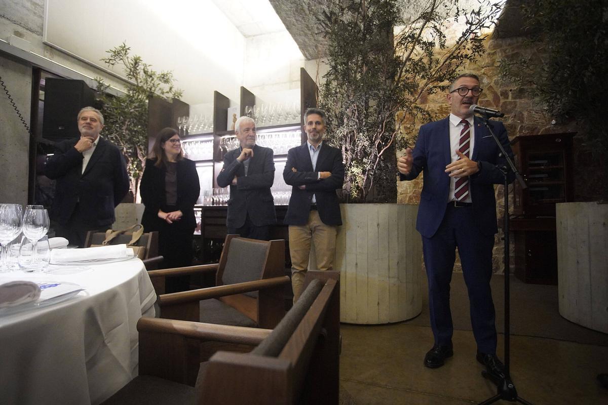 Les imatges del sopar dels restaurants gironins amb estrella Michelin a l'Esperit Roca