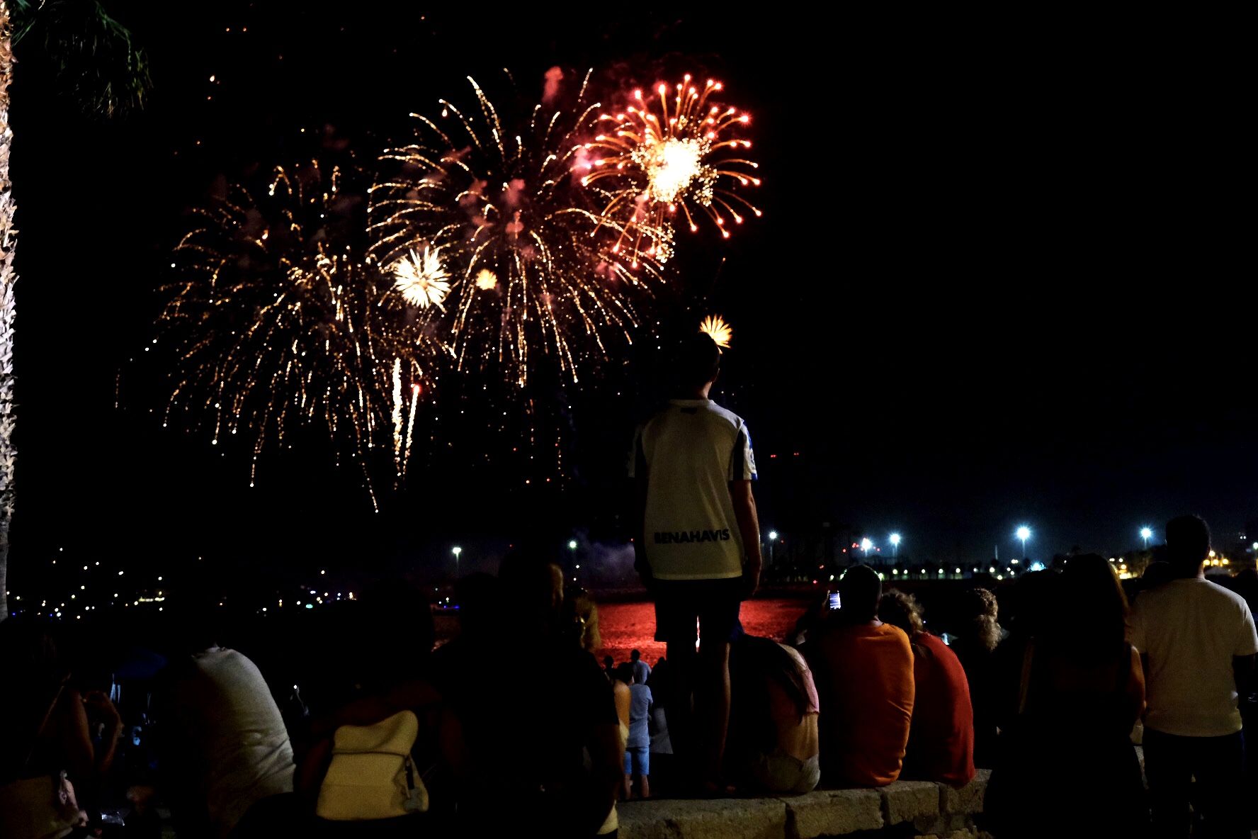 Los fuegos artificiales dan la bienvenida a la Feria de Málaga 2022