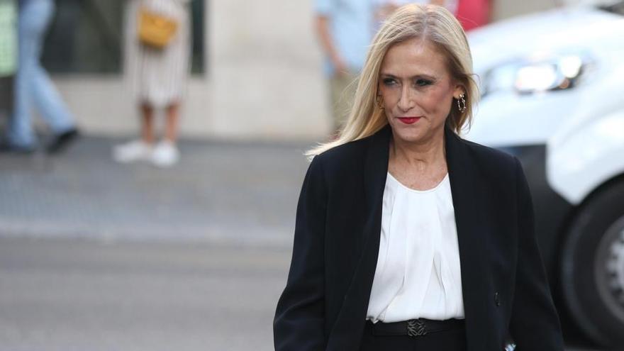 La expresidenta madrileña, Cristina Cifuentes.