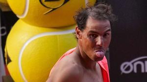 Nadal esclafa el jove Blanch i es regala  un dia més a Madrid