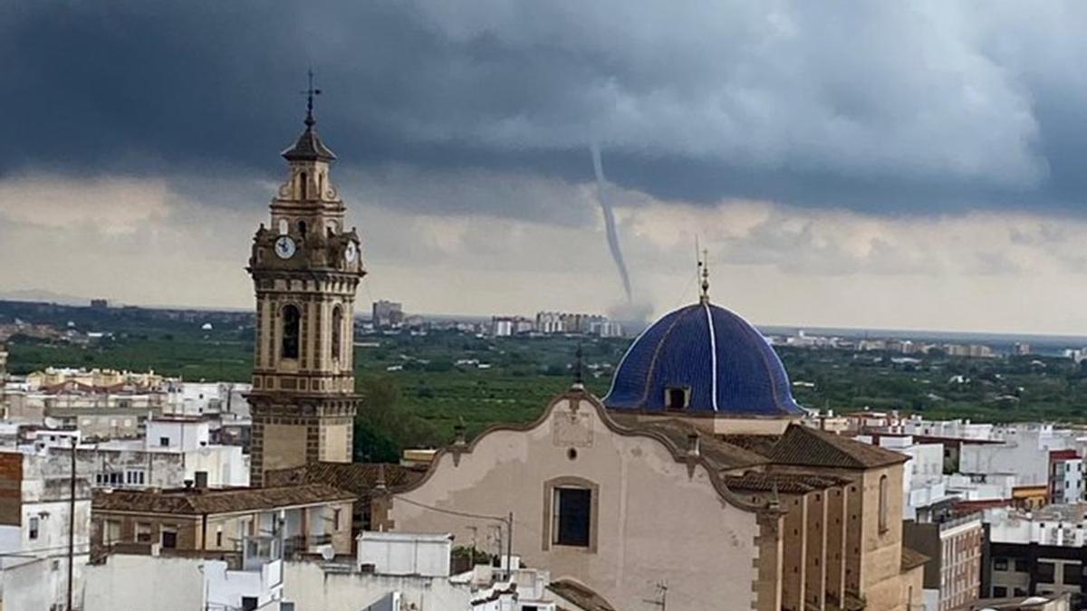 Así ha sido la gran manga marina en Bellreguard