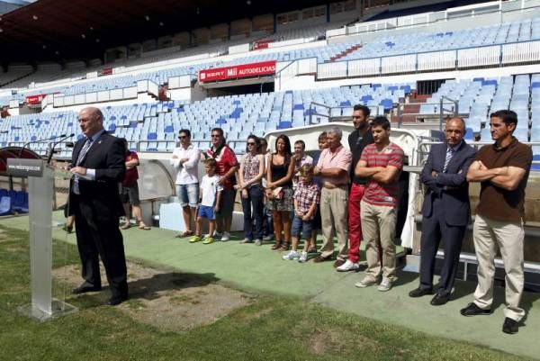 Imágenes de la inauguración del corazón del estadio