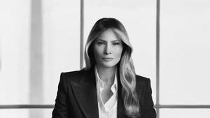 El retrato oficial de Melania Trump.
