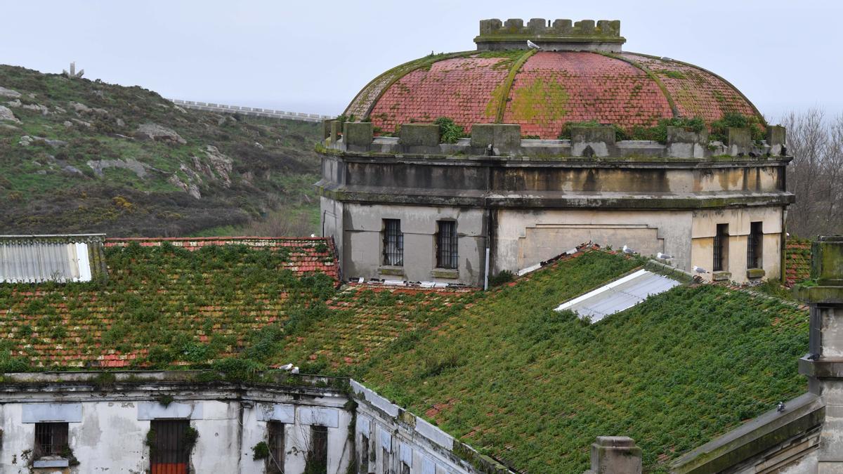 Vista de la antigua cárcel de A Coruña.