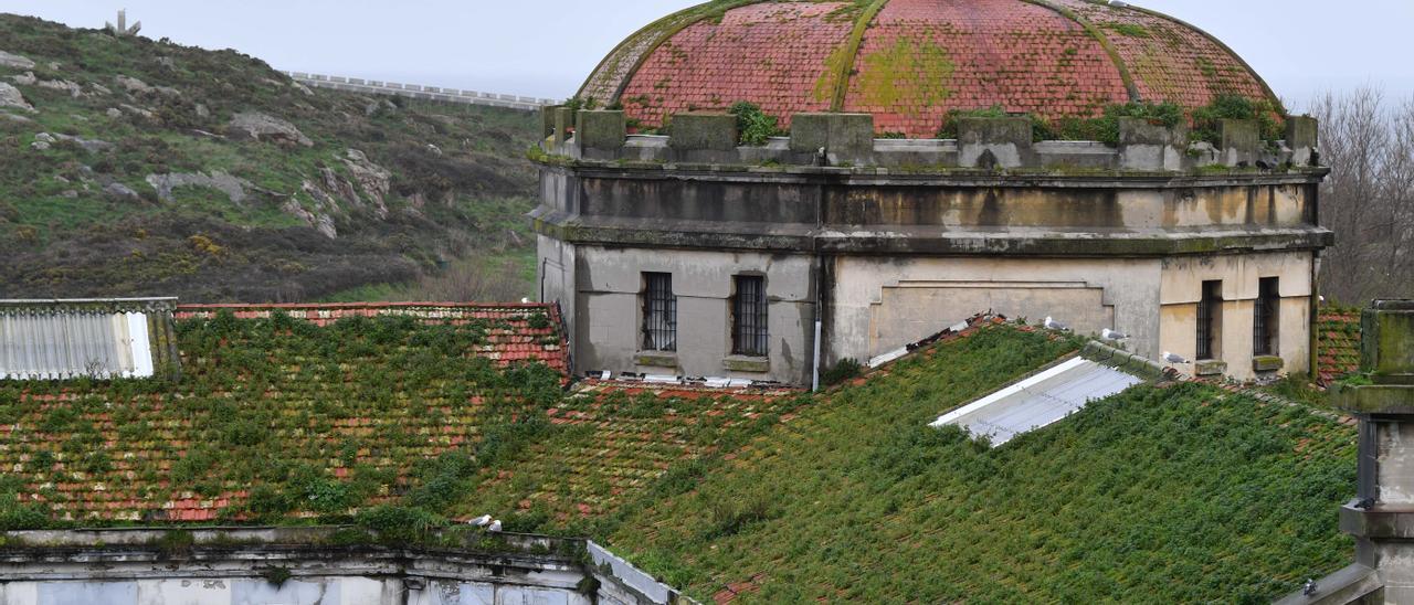 Vista de la antigua cárcel de A Coruña.
